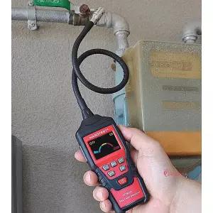 가스누출탐지기 측정기 주방 가정 누설 가스렌지 누수 감지기 가연성 휴대용 검지기 프로판 휘발유 매탄qrs