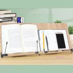 독서받침대 대형 독서대 책거치대 북레스트 휴대용 공시생 필수템 와이드 책스탠드 노트북lmn186