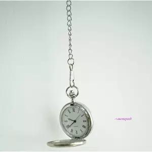 목걸이시계 인테리어 실버 무광 소품 블랙 회중 유광 빈티지 클래식 메탈vwx966