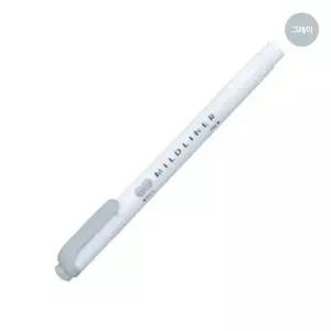 [셀러에이드]제브라 마일드라이너 1.4mm 4.0mm 그레이 WKT7-MGR