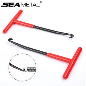 SEAMETAL 1pc 배기 스프링 풀러 도구 바이크 오토바이 후크 T 핸들 렌치 제거