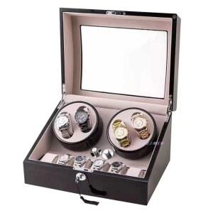 고퀄리티 오토매틱 워치 시계보관함 6구 시계 와인더 진열대