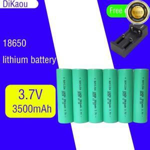 3.7V 초대형 용량 3500mAh 18650 리튬 배터리  USB 충전기 손전등 팬 및 헤드램프에 적합