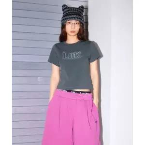 LMC WM NEW CLASSIC LOGO CROPPED TEE charcoal 0LM45STS801CRC 832099
