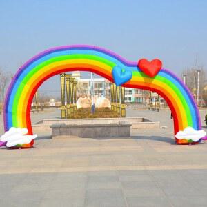 대형에어아치 풍선 개업식 대형 입구 게이트 축제