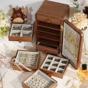 우드 보석함 악세사리 보관함 네츄럴 정리함 목걸이