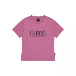 LMC WM NEW CLASSIC LOGO CROPPED TEE dark pink 0LM45STS801DPK 832104