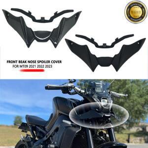 YAMAHA MT-09 SP 2021-2023 오토바이 전륜 펜더 부리 코 콘 확장 익스텐더 카울 스포일러 커버에 적합