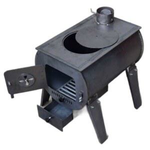 거꾸로타는 화목난로 주물 중간 표준형 거꾸로 캠핑 야외