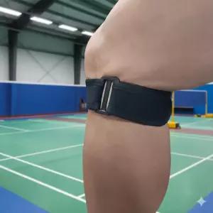 원터치 암밴드 [인씨] 탁구 러닝 보호 축구 벨크로 가능한 등산 초간단 무릅보호대 착용 슬개건 족구 2P