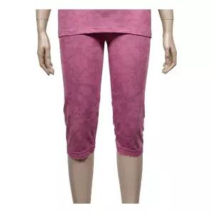 꽃무늬 할머니 엄마 8부바지 내의 내복 xDX8+4dzu