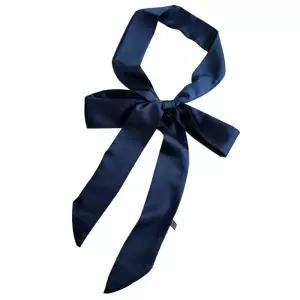 스카프 벨트 슬랙스 청바지 리본 장식 실크