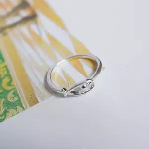 s925심플 행운 물고기 반지 커플 예쁜 가족 학생 vgL7+9CIx