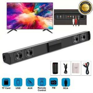 3D홈 시어터 사운드 시스템 블루투스 스피커 TV 박스용 컴퓨터 서브우퍼 라디오 음악 센터 붐 칼럼