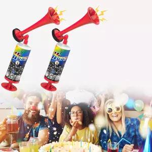 에어 혼 휴대용 신호 보트 베어 자기 방어 슈퍼 라우드 노이즈 메이커 펌프 스포츠 및 해양 안전 경보