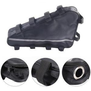 Ebike 프레임 삼각형 배터리 가방 전기 자전거 앞 튜브 리튬 이온 케이스 방수 컨트롤러 도구 액세서리