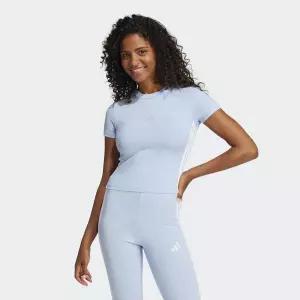 ㅇ매장정품ㅇ 아디다스 여성 데일리 반팔 티셔츠 JE1241 에센셜 3S 슬림 베이비 티 124601