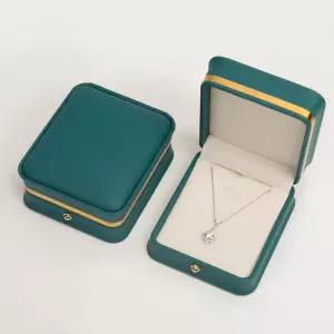 목걸이 케이스 주얼리 하드 선물 보관 청록색 aSb9+8RMm