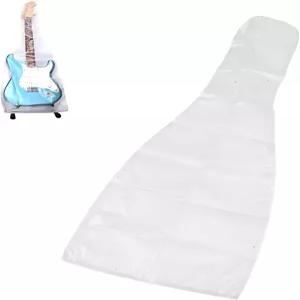 뮤지인 기타 커버 일렉트릭 기타용 투명 프로스트 더스트 - 소중한 악기를 위한 우아한 보호 기능