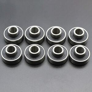 608 RS 베어링  ABEC-11 통합 스페이서 스케이트보드  롱보드  댄스보드 8 개  8x22x7mm