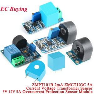 활성 단상 전압 변압기 5V 릴레이 모듈 Arduino호환 ZMPT101B 2mA ZMCT103C 5A 용 AC 출력 전류 센서