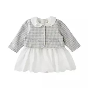 [롯데백화점]밍크뮤 (GR)체크가디건SET바디슈트  36112-604-12