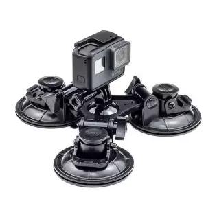 오즈모 호환 자동차 유리 흡착 거치대 액션캠 주행 영상 블랙박스