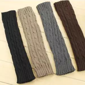 니트 꼬임 뜨개 핸드워머 반장갑 겨울 팔토시 DRG8+1nvI