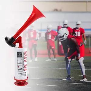 에어 혼 휴대용 라우드 120DB 스포츠 이벤트용 소음기 알루미늄 슈퍼 축구 보트 타기 하이킹 이벤트 생일