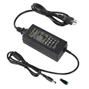 24V 6A 전원 공급 어댑터 100-240V AC-DC 5.5mm x 2.5mm DC 출력 잭 트랜스포머 5050 3528 LED 스트립