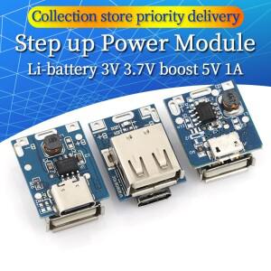 Liludin 부스트 컨버터 스텝 업 전원 모듈  리튬 배터리 충전 보호 보드  LED 디스플레이 USB  DIY 충전기