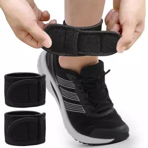 닥터 GINTOP 2팩 아킬레스건염 보조기 용 발목 스트랩 변형 관절염 찢어진 힘줄 달리기 걷기 자전거 타기