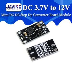 미니 소형 DC-DC 부스트 스텝 업 컨버터 보드 모듈  전압 조정기  PCB 리튬 배터리 3.7V-12V