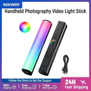 NEEWER RGB 라이트 완드 앱 제어 마그네틱 핸드헬드 비디오 조명 스틱 디밍 가능 CRI95 풀 컬러 LED 튜브