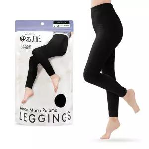 일본 직수입 모코모코 수면 파자마 레깅스(블랙) G