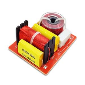 IIJJ-스피커 2 웨이 오디오 보드 주파수 분배기 고음 저음 유닛 크로스 오버 필터 120W 책장 HIFI 스피커 D