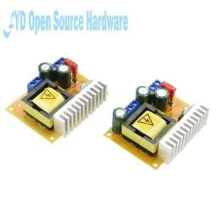 DC-DC 고전압 캐패시터 충전 스텝 업 부스트 모듈 컨버터 보드  조절식 레귤레이터  DC 8-32V ~ 45V-390V