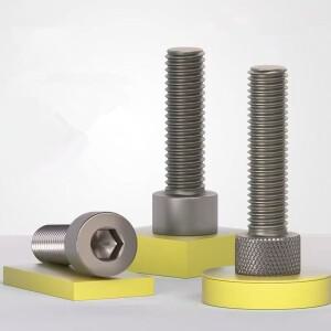 DIN912 TA2 티타늄 원통형 육각 소켓 헤드 캡 알렌 볼트 나사