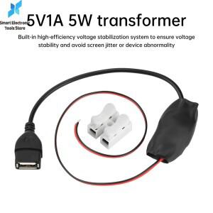 AC 220V to DC 5V 1A 5W 무선 비디오 카메라 가정용 전원 공급 장치 WiFi 모니터링 어댑터 C타입 USB 변환