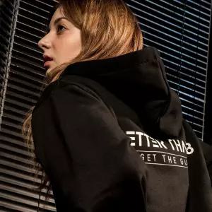 베러댄88 M1091BB 요세미티 오버핏 후드티 밴타블랙 - BLACK 스트릿 945617