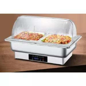 전기 사각 워머기 업소용 싱글 보온기 소스 투명 중탕기