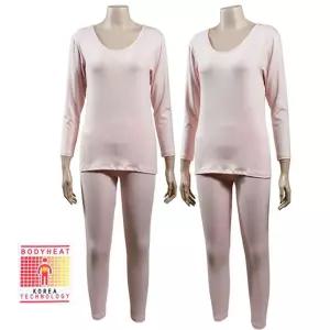 (피엔알)에어로웜 바디히트 여성 상하내의 TRX9+6Hgp