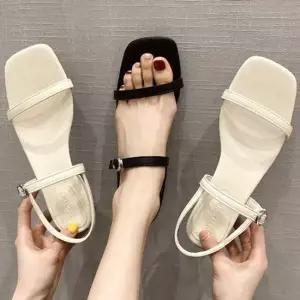 인기상품 사각코 토오픈 여성구두 샌들힐 [W440D2C_260310]