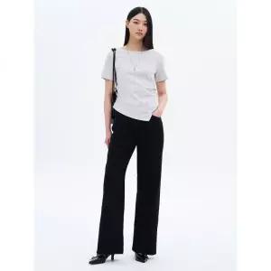 에잇세컨즈 롱 와이드 경량데님 블랙 418972