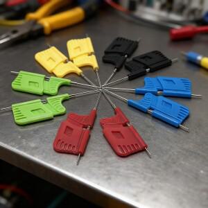 10개 x 범용 칩 IC 클램프 SOP SOIC SMD  클립 소켓 어댑터 프로그래머 (로직 분석기용)