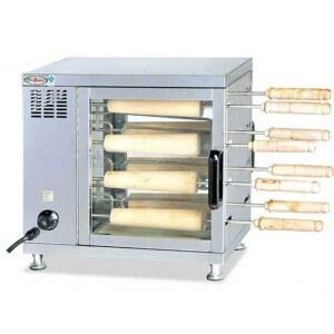 제조기 기계 굴뚝빵 오븐 케이크 체코빵 회전식