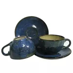 파스텔 색상 물컵 블루 2개 세트 커피 머그 찻잔 물잔