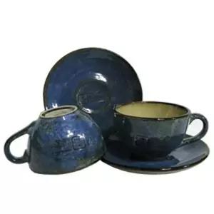 파스텔 색상 물컵 블루 2개 세트 커피 머그 찻잔 물잔