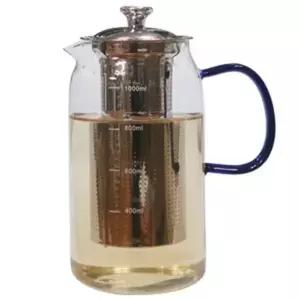 녹차 주전자 이탈리아노 1200ml 차망 직화용 포트 물 끓이는