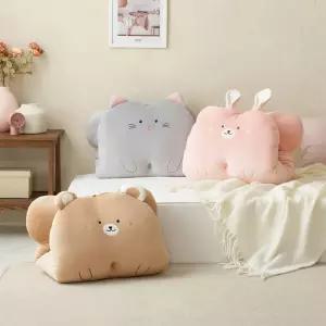 루마인홈 귀여운 애니멀 동물 캐릭터 다용도 플로어 쿠션